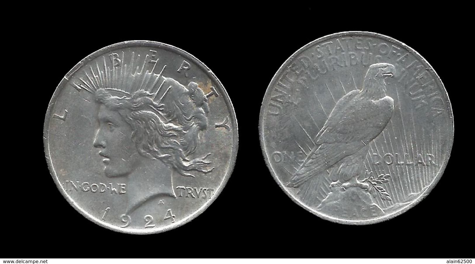 ETATS - UNIS . DOLLAR PAIX . 1924 . - 1921-1935: Peace (Paix)