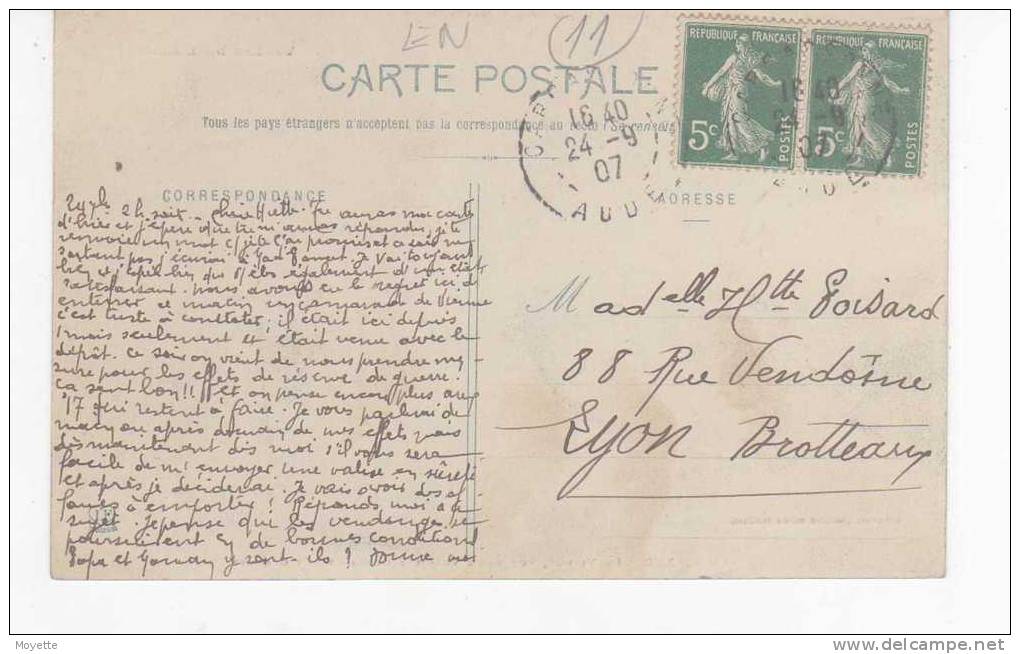 CPA-11-1907-AXAT-VALLEE DE L'AUDE-LE VIADUC VUE PRISE VERS LES GORGES DE St-GEORGES - Axat