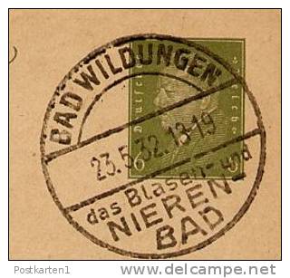 BLASEN- NIERENBAD Bad Wildungen 1932 Auf DR Postkarte P199 - Thermalisme