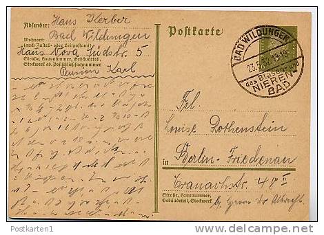 BLASEN- NIERENBAD Bad Wildungen 1932 Auf DR Postkarte P199 - Thermalisme