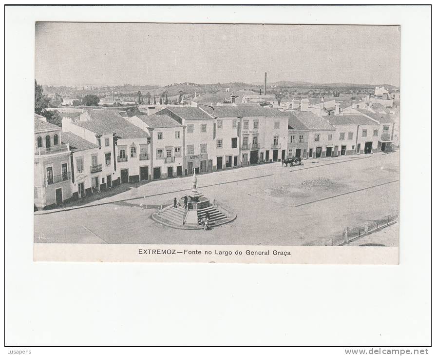 PORTUGAL - ESTREMOZ [096]  - FONTE NO LARGO DO GENERAL GRAÇA - Evora