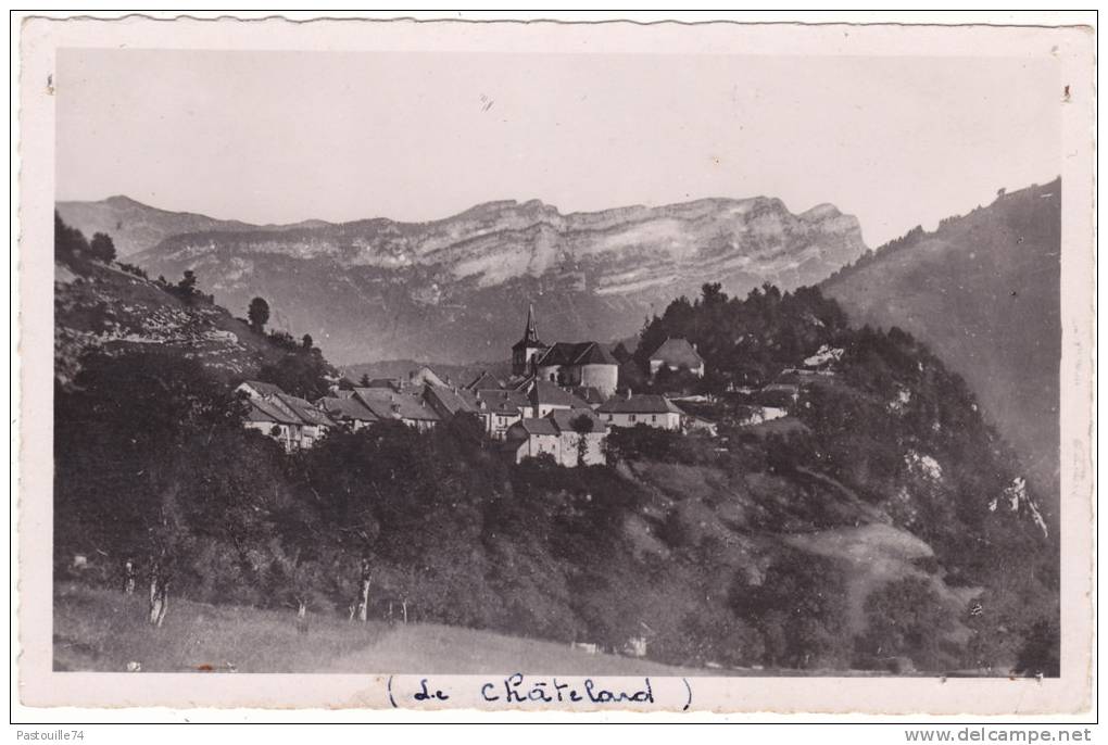 Les  Bauges  Pittoresques.  -  122  -  Le  Châtelard  Et  Le  Massif  De  L´Arclusaz  (alt.  2086 M) - Le Chatelard