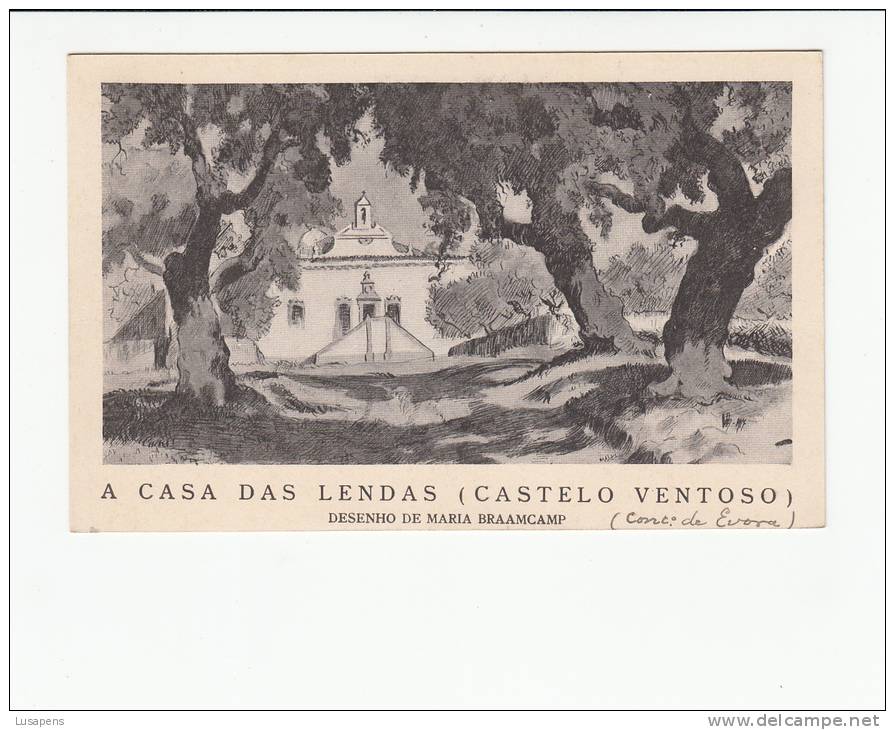 PORTUGAL - ÉVORA [0273]  - A CASA DAS LENDAS CASTELO VENTOSO - Evora