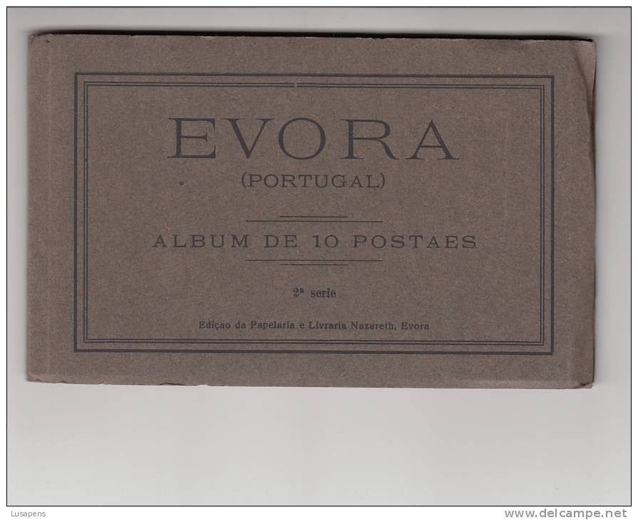 PORTUGAL - ÉVORA [0284-5-6-7]  - 4 CARNET'S DE ÉVORA 40 POSTAIS  - MUITO BOM - Evora