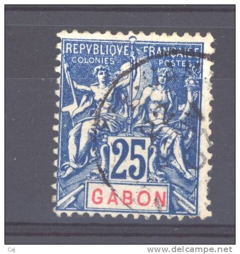 Gabon  :  Yv  23  (o) - Gebraucht