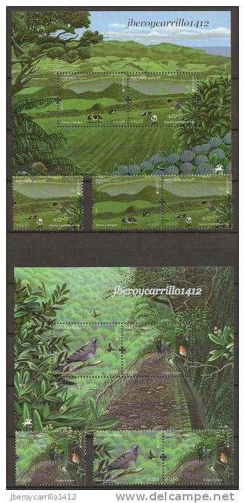 EUROPA 2011- “LOS BOSQUES" - COLECCIÓN MUY COMPLETA DE SELLOS y HOJITAS BLOQUE.-TEMÁTICA EMITIDA POR 63 PAÍSES