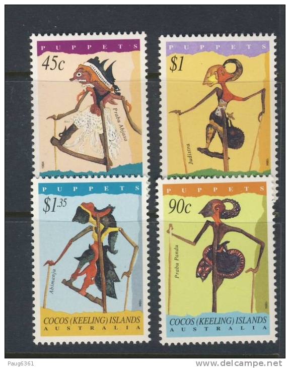 ILES COCOS 1994 MARIONNETTES Yvert N°  NEUF MNH** - Puppets