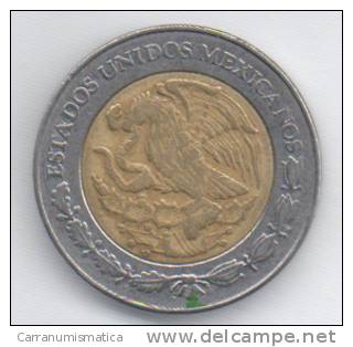 MESSICO 1 PESO 1995 BIMETALLICA - Messico