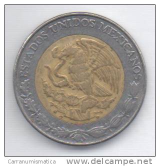 MESSICO 1 PESO 1992 BIMETALLICA - Mexique