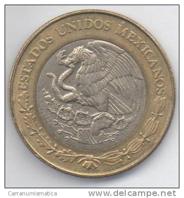 MESSICO 10 PESOS 2004 BIMETALLICA - Messico