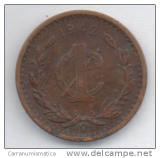 MESSICO 1 CENTAVO 1942 - Mexique