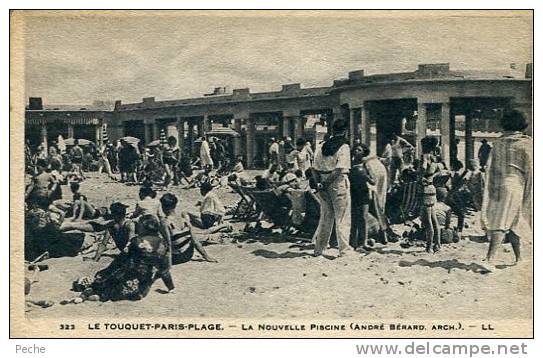 N°25905 -cpa Le Touquet Paris Plage -la Nouvelle Piscine- - Le Touquet