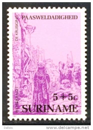 Surinam - 1987 - Crucifixion - Neuf - Grabados