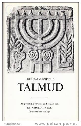 1979 - Reinhold MAYER - Der Babylonische Talmud (The Babylonian Talmud) - Judaism