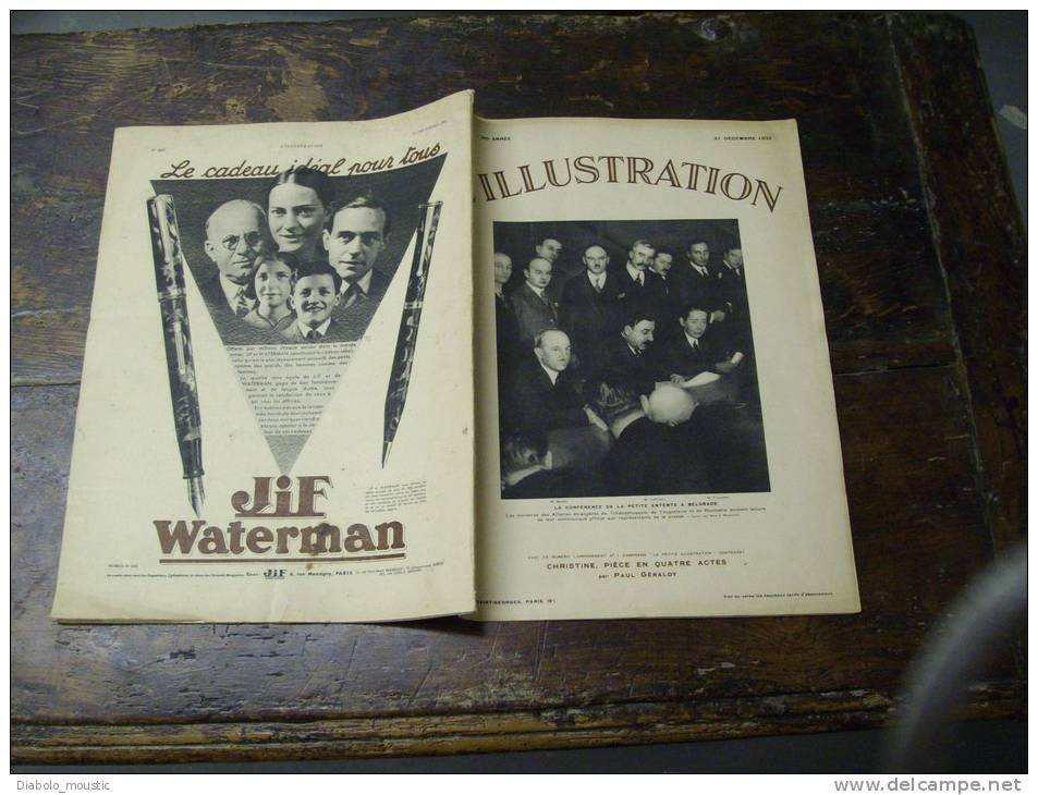 1932: Théâtre En CHINE ; Gambetta ;Monuments Géodésiques ;Turquie; BEZIERS ;Marathon(GRECE) ;Visages De Cire; ARVILLERS - L'Illustration