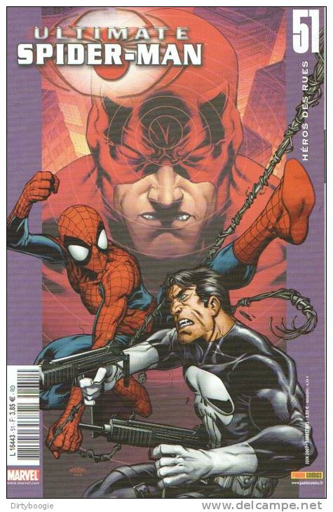 ULTIMATE SPIDERMAN N° 51 - JUIN 2007 - MARVEL FRANCE - PANINI COMICS - HEROS DES RUES - Autre Magazines