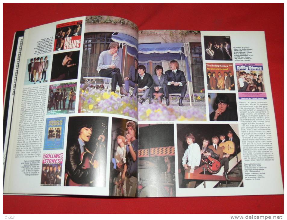 ROLLING STONES  BIOGRAPHIE DEPUIS 1963 AVEC  400 PHOTOS ET DISCOGRAPHIE EDIT ALBIN MICHEL ROCK&FOLK EN 1978