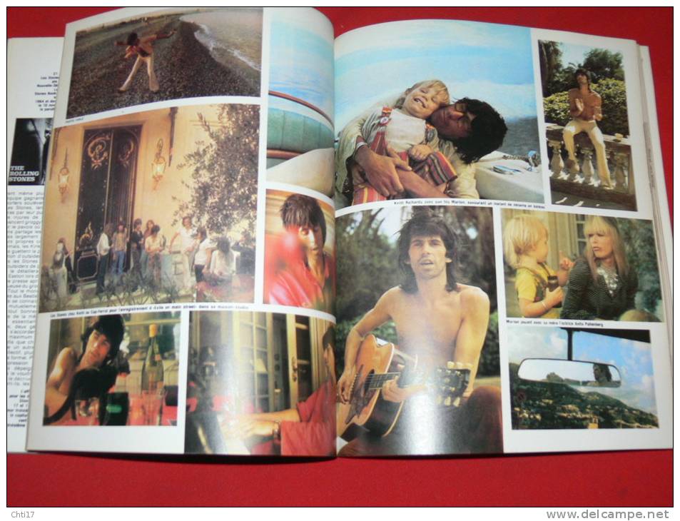 ROLLING STONES  BIOGRAPHIE DEPUIS 1963 AVEC  400 PHOTOS ET DISCOGRAPHIE EDIT ALBIN MICHEL ROCK&FOLK EN 1978