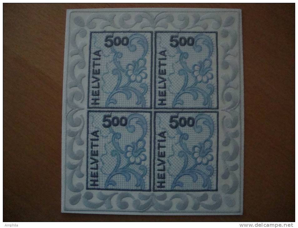 000 Blumen Flower Fleur - 2000 - Timbre Brodé - Stickerei - Unused Stamps