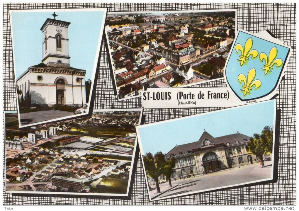 SOUVENIR DE SAINT-LOUIS PORTE DE FRANCE  MULTIVUES - Saint Louis