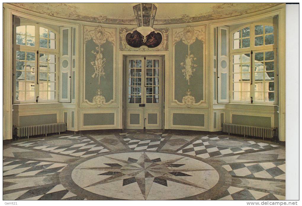 4475 SÖGEL - CLEMENSWERTH, Runder Salon Im Hauptschloss 1976 - Bad Bentheim