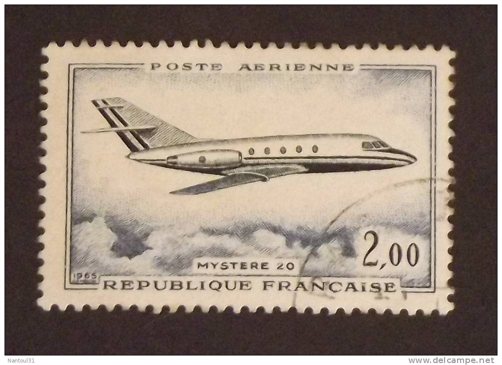 FRANCE PA 1965 N° 42(2) - 1960-.... Matasellados