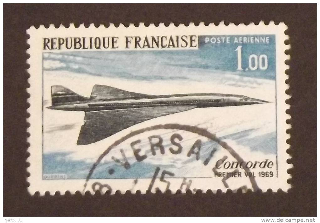 FRANCE PA 1969 N° 43 - 1960-.... Matasellados