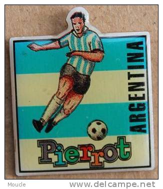 EQUIPE D'ARGENTINE - ARGENTINA - PIERROT - JOUEUR - BALLON     - 3 - Football