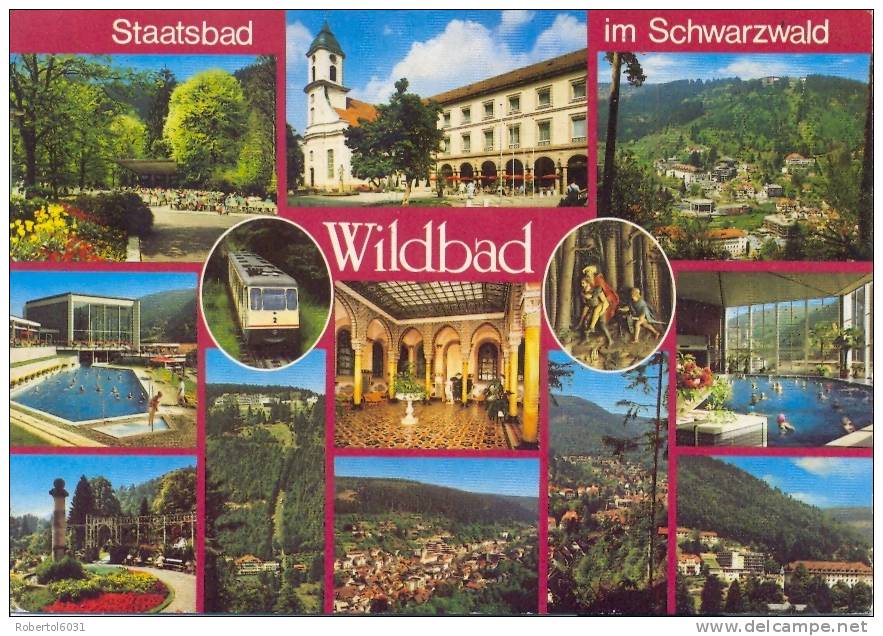 Germany BRD 1988 Wildbad Machine Cancel Thermal Baths - Thermalisme