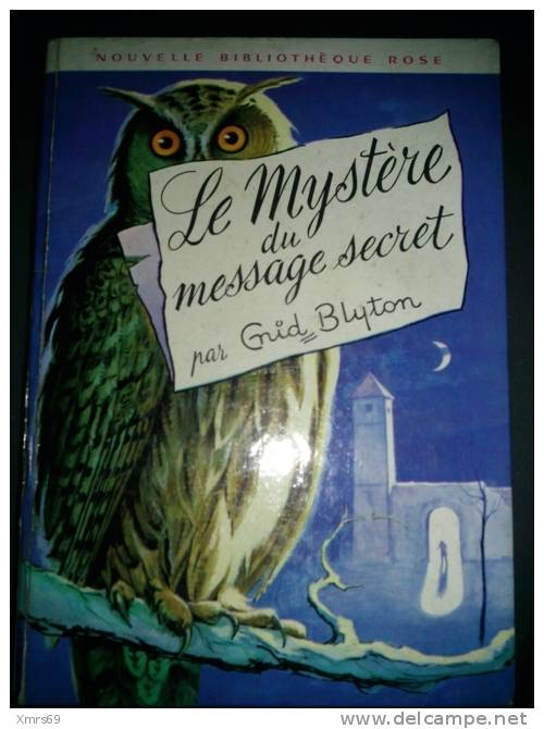 Le Mystere Du Message Secret Par Enid Blyton - Ed 1968 - Bibliotheque Rose