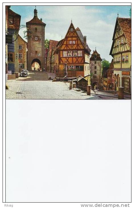 Rothenburg Ob Der Tauber  A-34 - Rotenburg