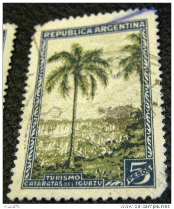 Argentina 1936 Iguazu Falls Tourism 5p - Used - Oblitérés