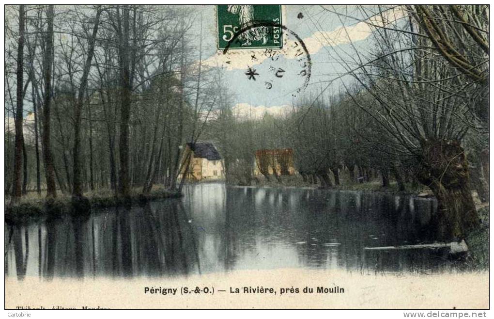 94 - PÉRIGNY - La Rivière, Près Du Moulin - Couleur - Perigny