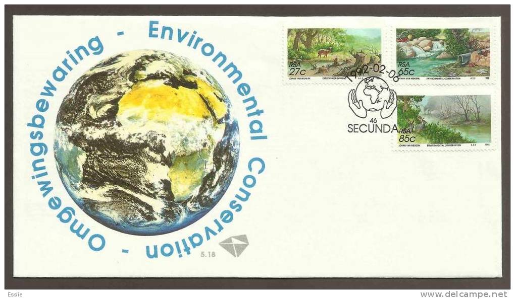 South Africa FDC 5.18 - 1992 - Environmental Conservation - FDC