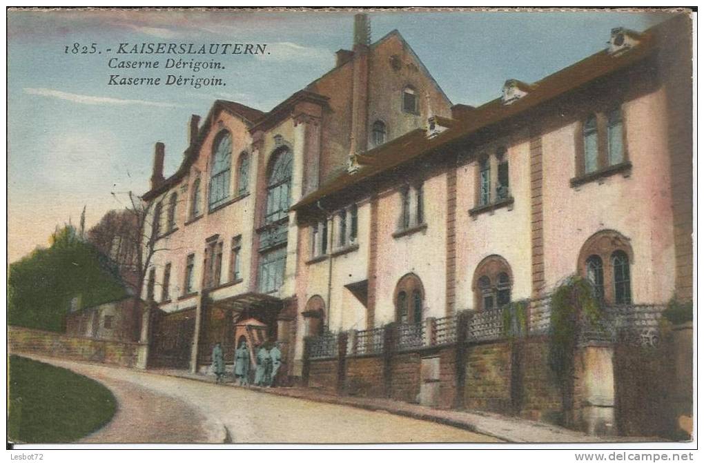 Cpa, Kaiserslautern (Allemagne), Caserne Dérigoin, Animée - Kaiserslautern