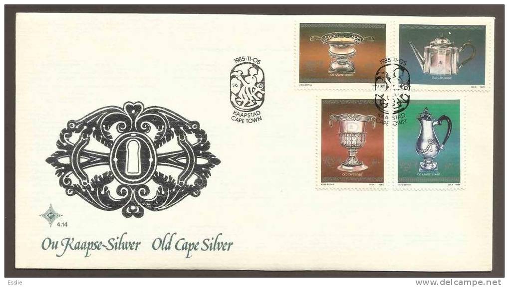 South Africa FDC 4.14 - 1985 - Cape Silver - FDC