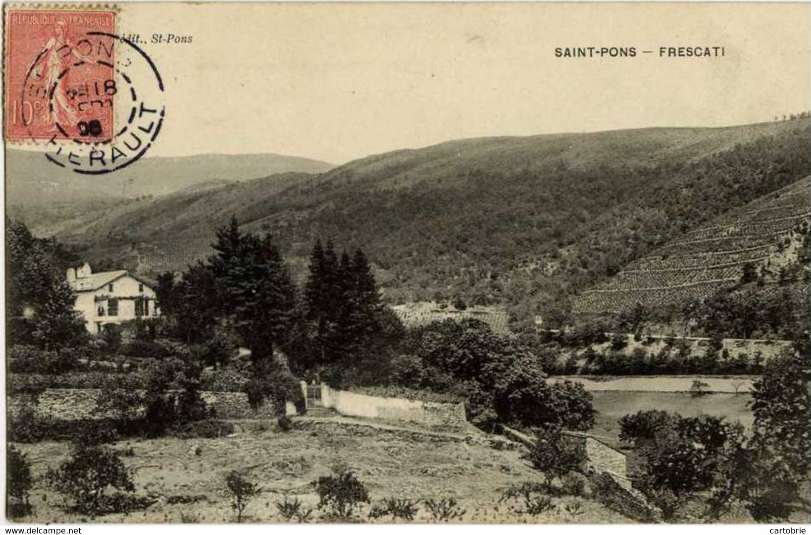 Dépt 34 - SAINT-PONS-DE-THOMIÈRES - Frescati - (Frescatis) - Saint-Pons-de-Thomières