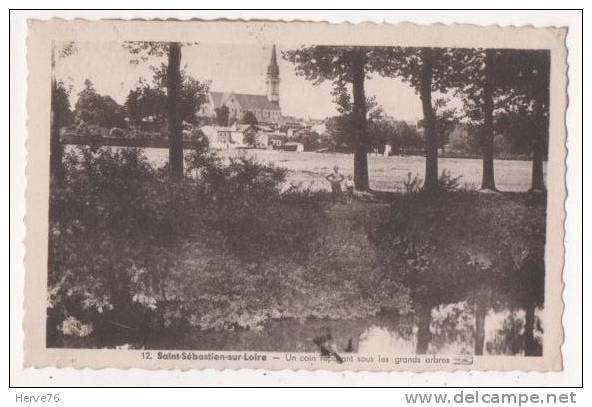 SAINT SEBASTIEN SUR LOIRE - Un Coin Réparant Sous Les Grands Arbres - Saint-Sébastien-sur-Loire