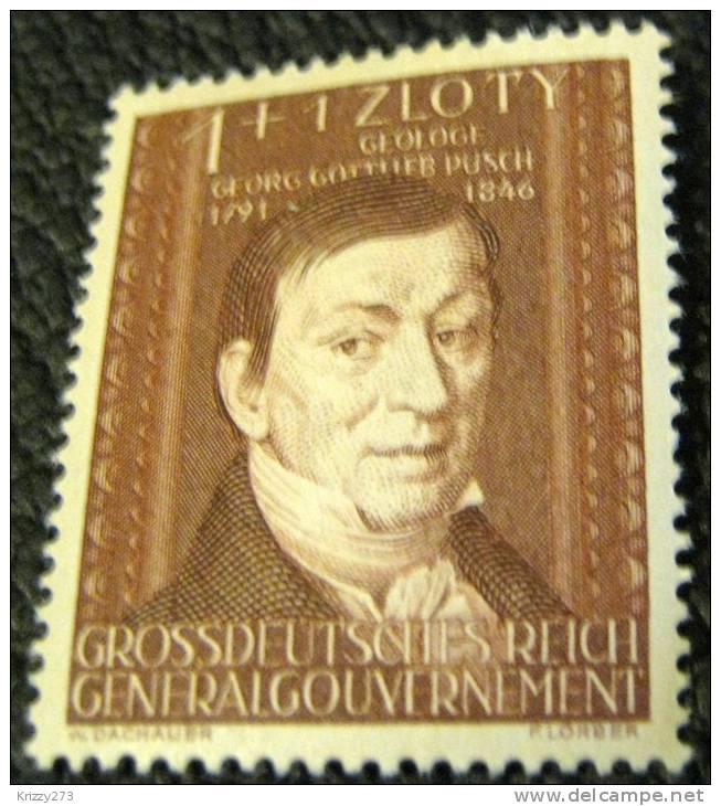 Poland 1944 Georg Gottlieb Pusch 1z +1z - Mint - Sonstige & Ohne Zuordnung