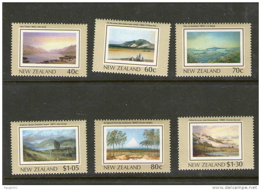 NOUVELLE ZELANDE  1988 PEINTURES    YVERT  N°  NEUF MNH** - Unused Stamps