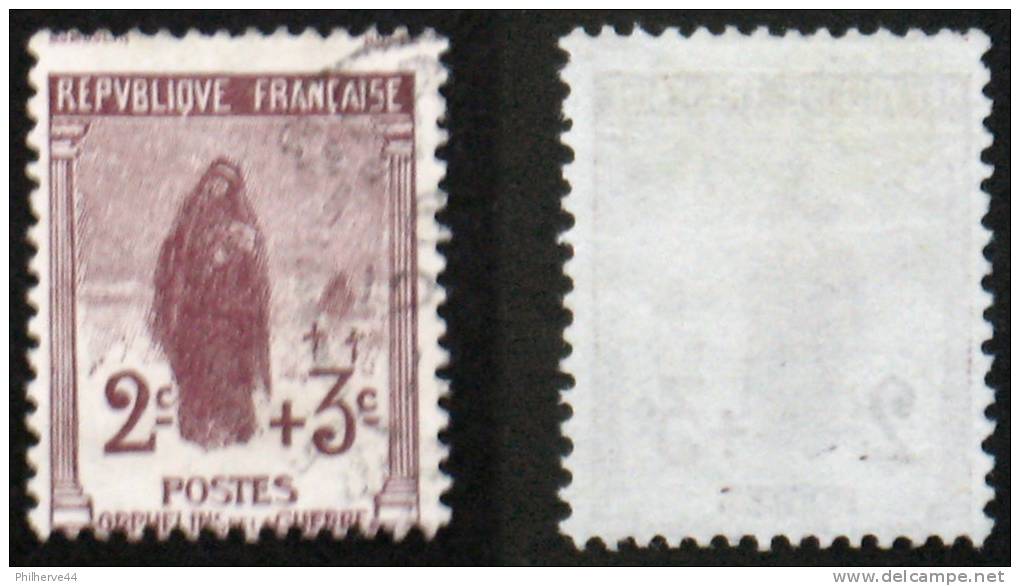 N° 148 ORPHELIN 2c+3c Cote 5 € Oblit TB - Used Stamps