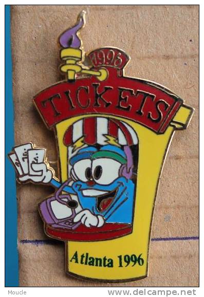 ATLANTA 1996 - MASCOTTE - TICKETS - JEUX OLYMPIQUES  -   3 - Jeux Olympiques