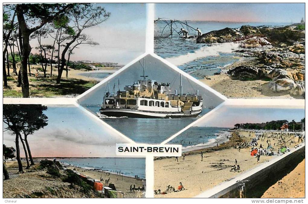 SAINT BREVIN CARTE MULTIVUES - Saint-Brevin-les-Pins