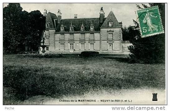 N°26037 -cpa Château De La Martinerie -Neuvy Le Roi- - Neuvy-le-Roi