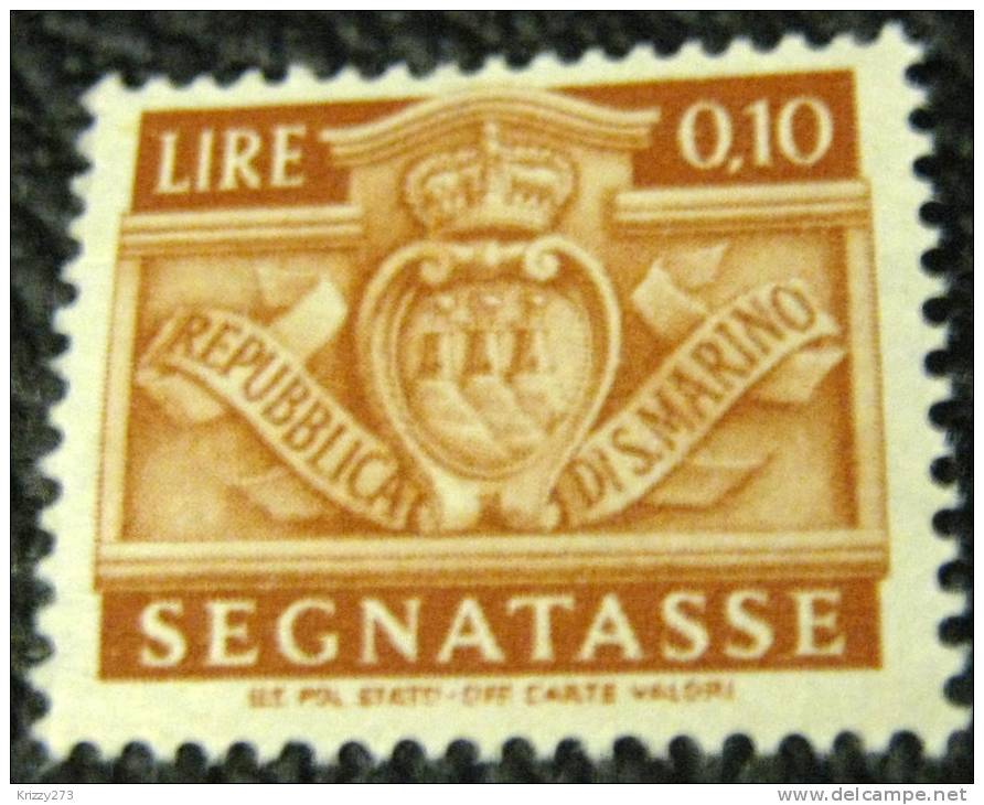 San Marino 1945 Postage Due 10c - Mint - Timbres-taxe