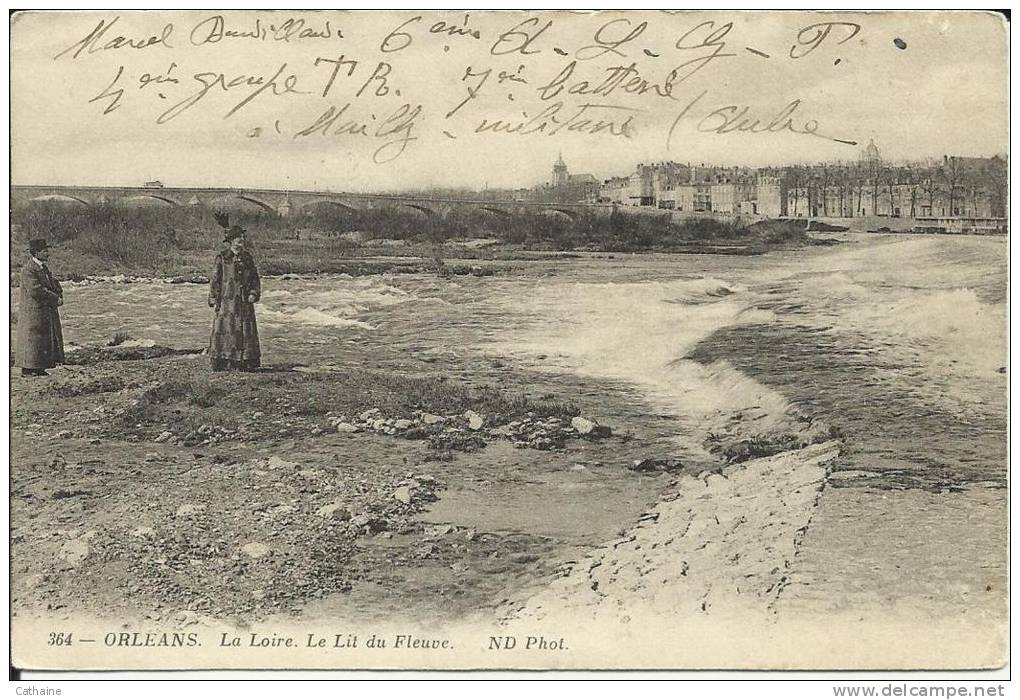 ORLEANS . LA LOIRE . LE LIT DU FLEUVE . - Orleans