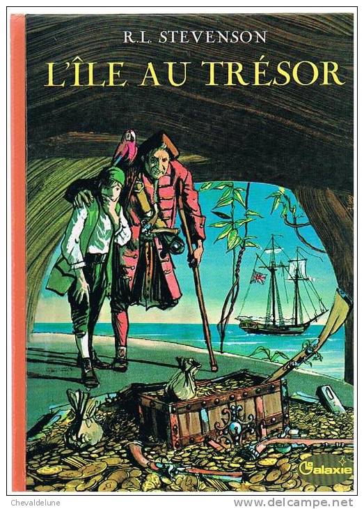 [ENFANTINA]  ROBERT LOUIS  STEVENSON  : L'ILE AU TRESOR ILLUSTRATIONS DE JACQUES POIRIER HACHETTE  1977 - Hachette