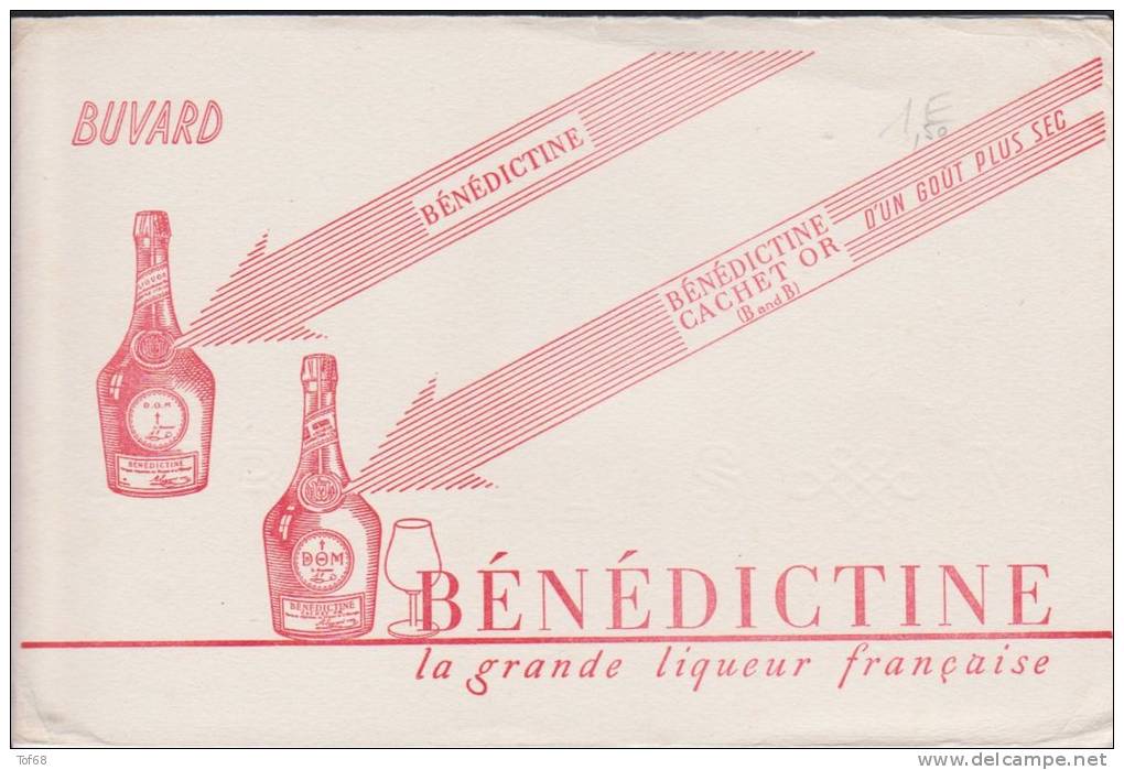 Buvard Bénédictine - Liquor & Beer