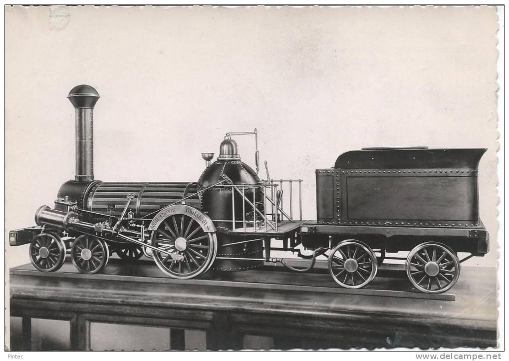 LOCOMOTIVE AMERICAINE A BOGIE AVEC TENDER Construite Par NORRIS à Philadelphie En 1841 - Eisenbahnen