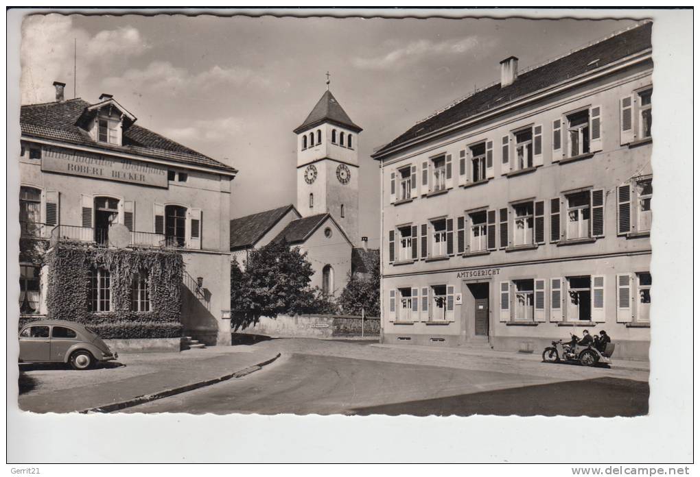 6718 GRÜNSTADT, Amtsgericht Mit Katholischer Kirche - Grünstadt